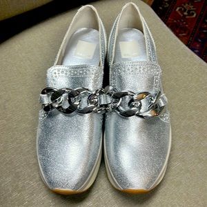 Dolce Vita Jhenee Silver Sneakers